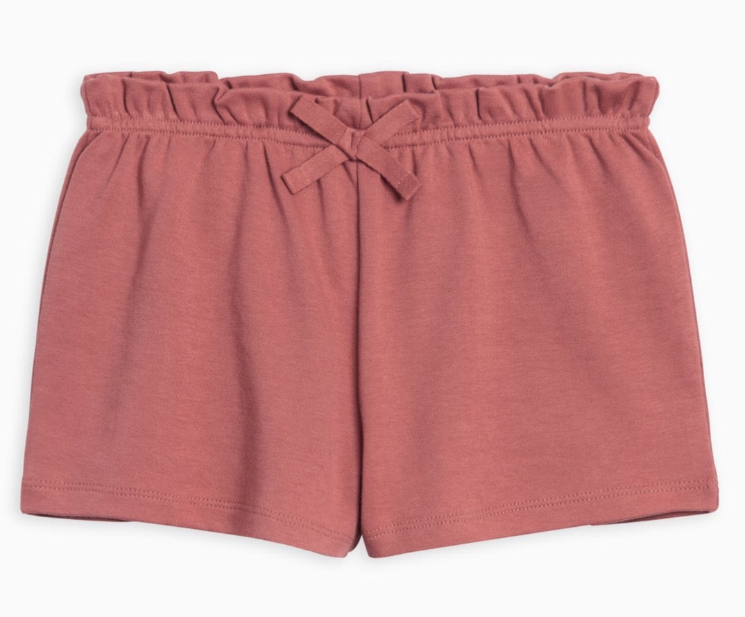 Fay Ruffle Shorts - Berry
