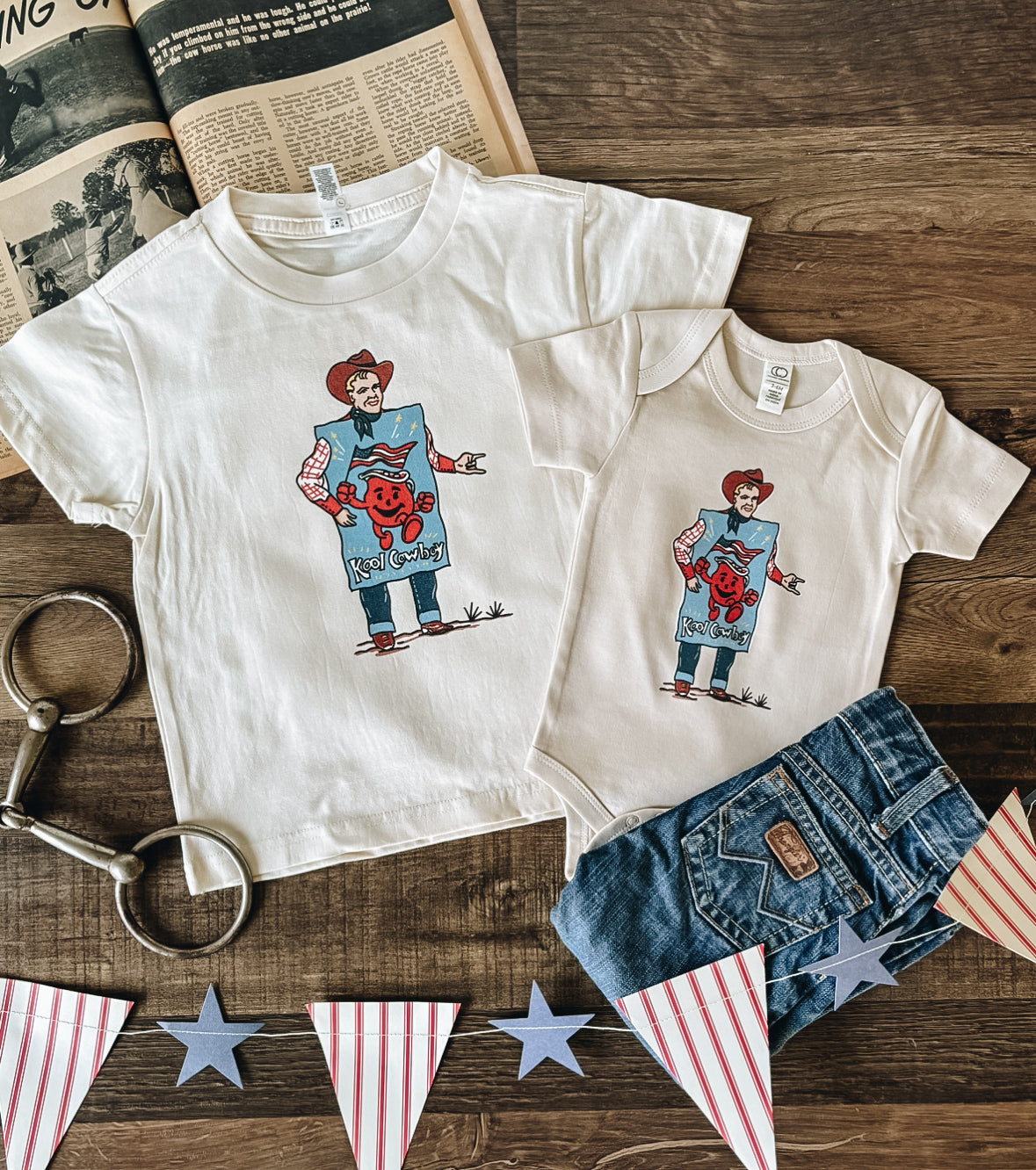 Kool-aid Cowboy (3-6M) - Natural