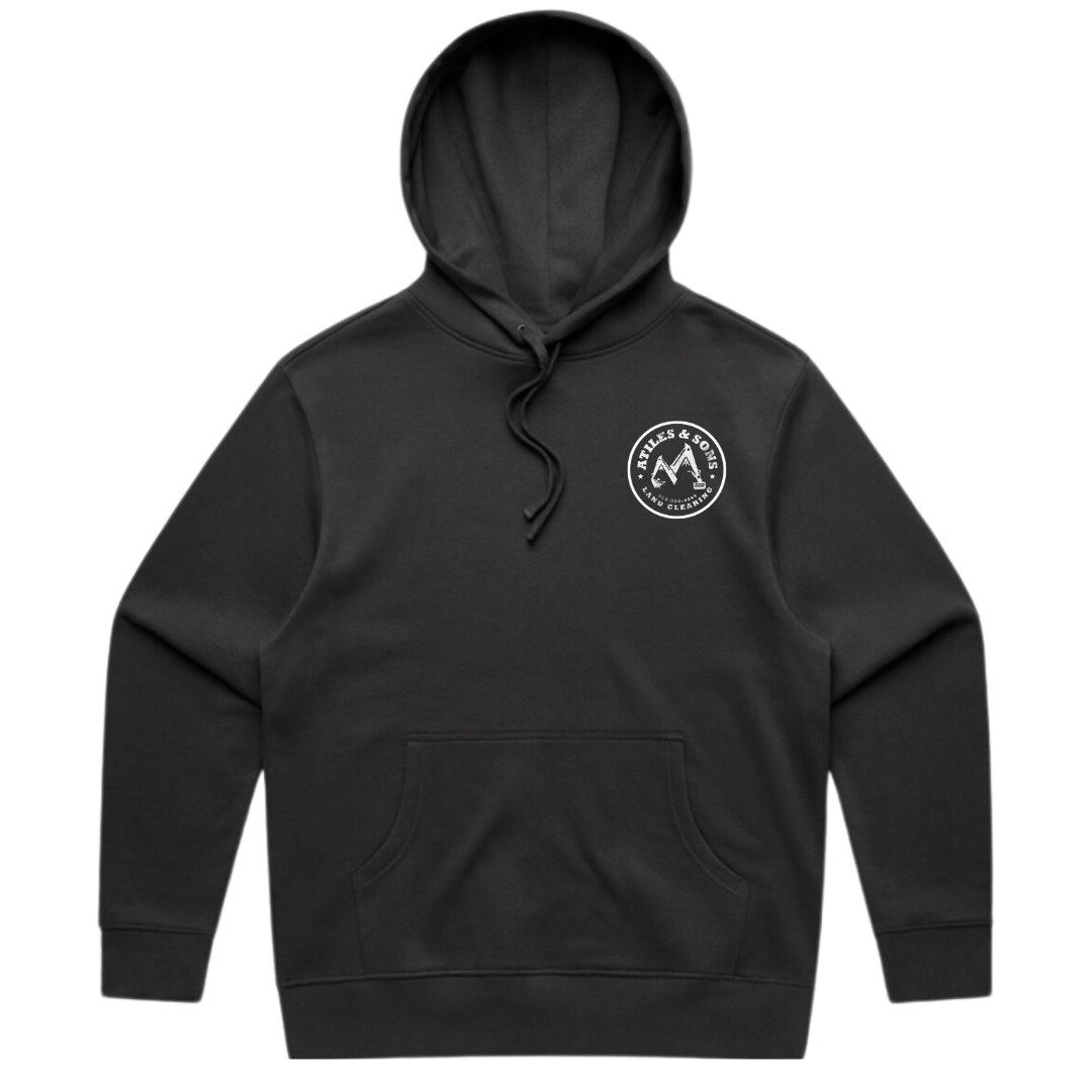 Atiles & Sons Hooded Sweatshirt - Coal