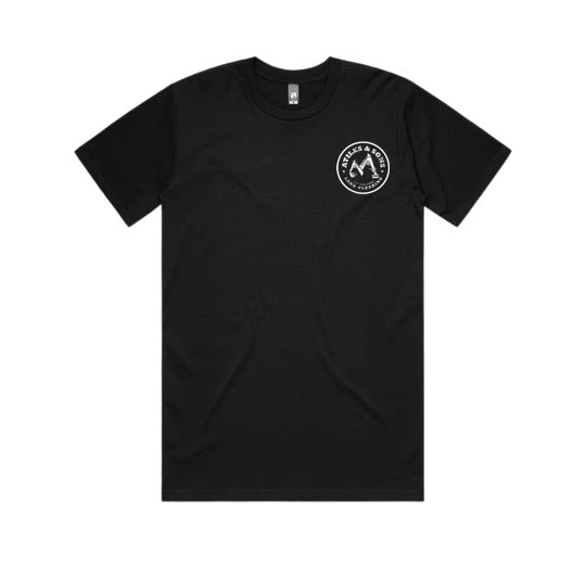Atiles & Sons Black Logo Tee