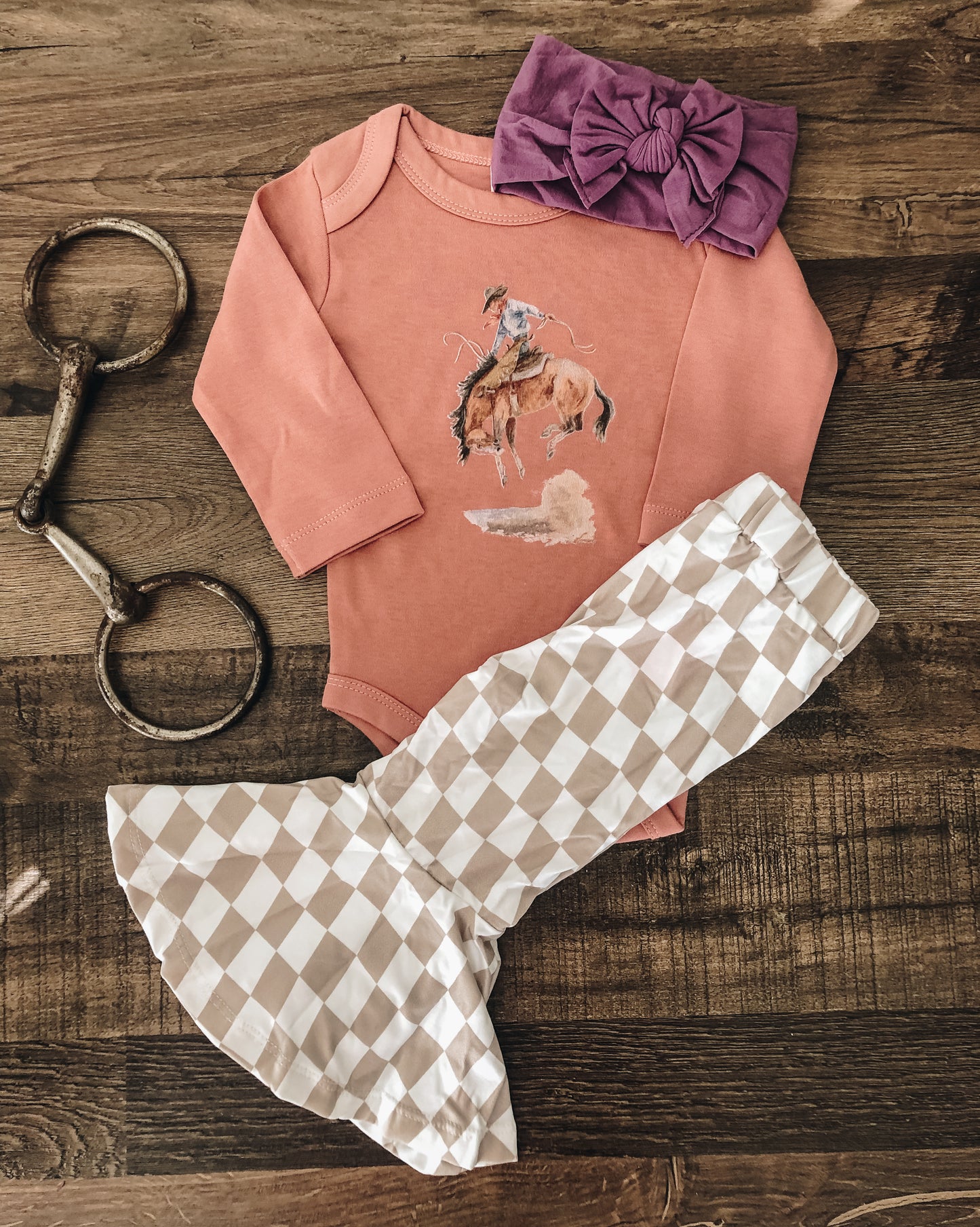 Checker Bell Bottoms (Baby)