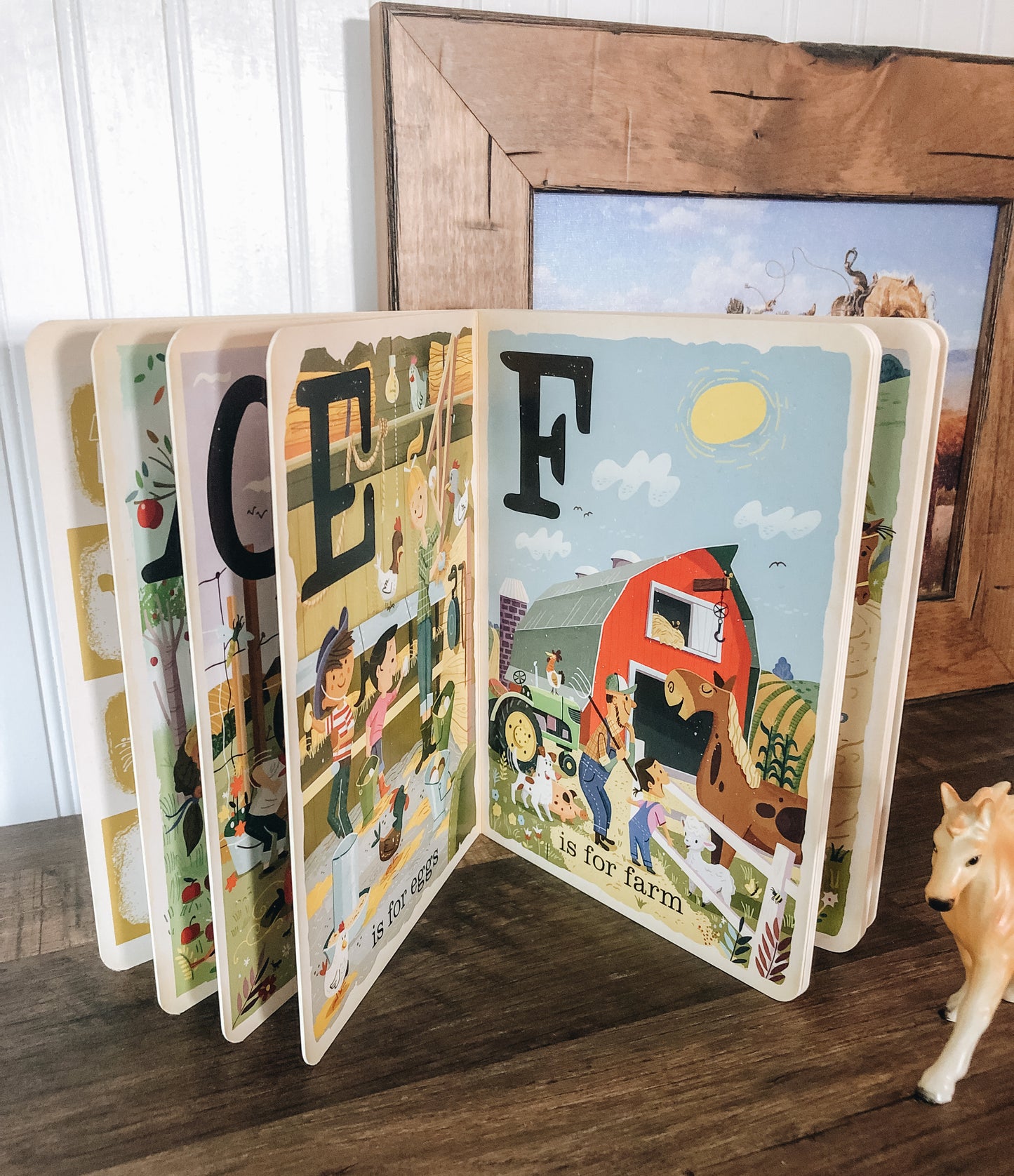 F Is For Farm: Alphabet Board Book