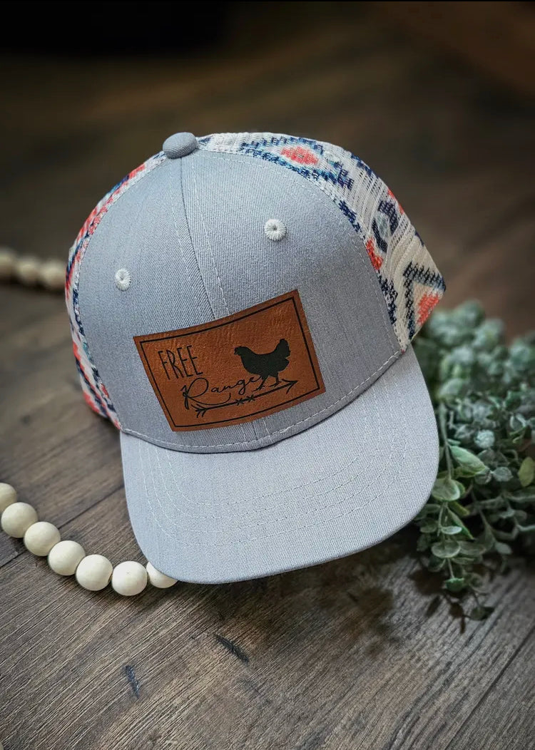 Free Range Aztec Trucker Hat (Toddler)