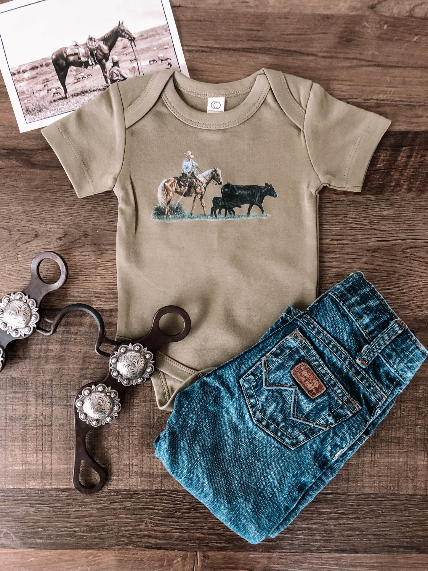 Get Along Bodysuit (Baby) - Herb