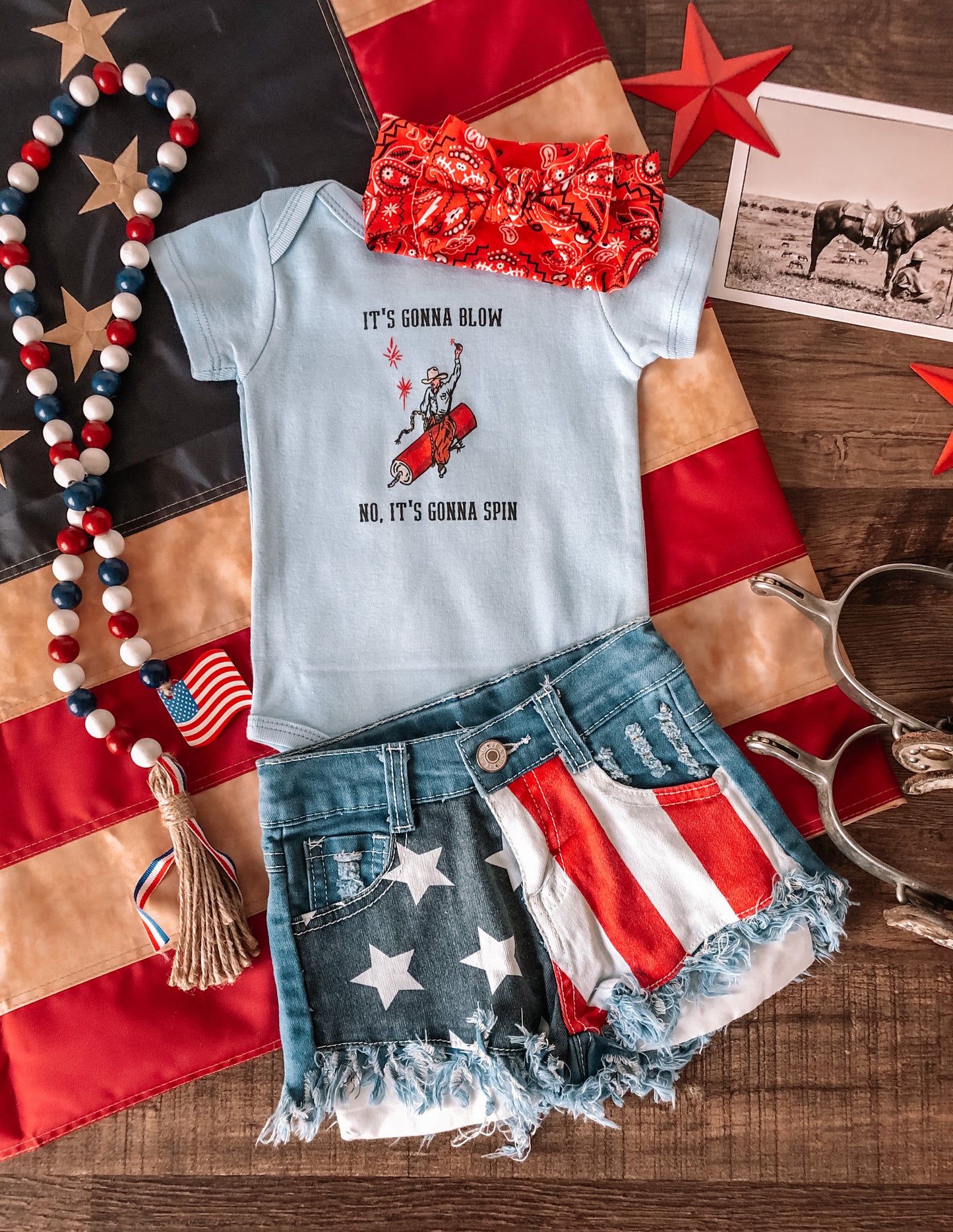It's Gonna Blow (Baby, Toddler, & Youth) - Light Blue