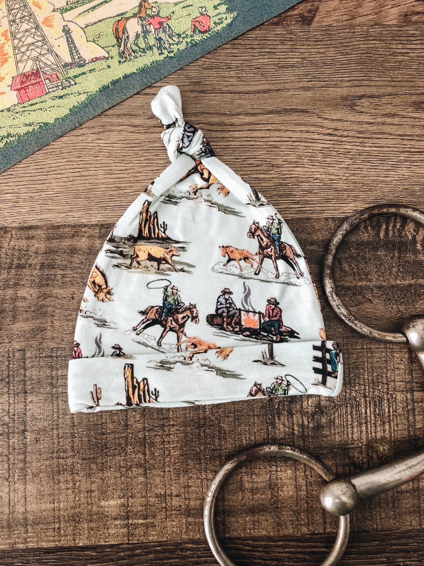 The Tales of the Old West Bamboo Knotted Infant Hat