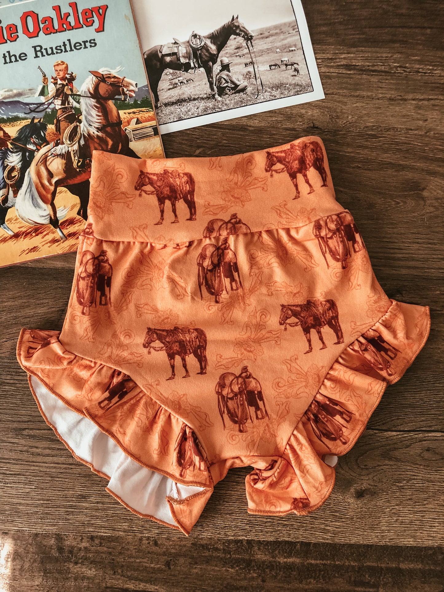 Ranch Horse Ruffle Bummies (Baby)
