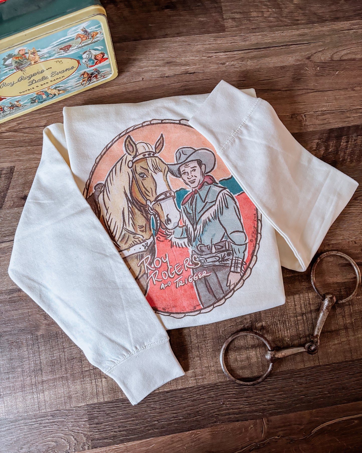 Roy Rogers Adult Sweatshirt (Adult XL) - Sand