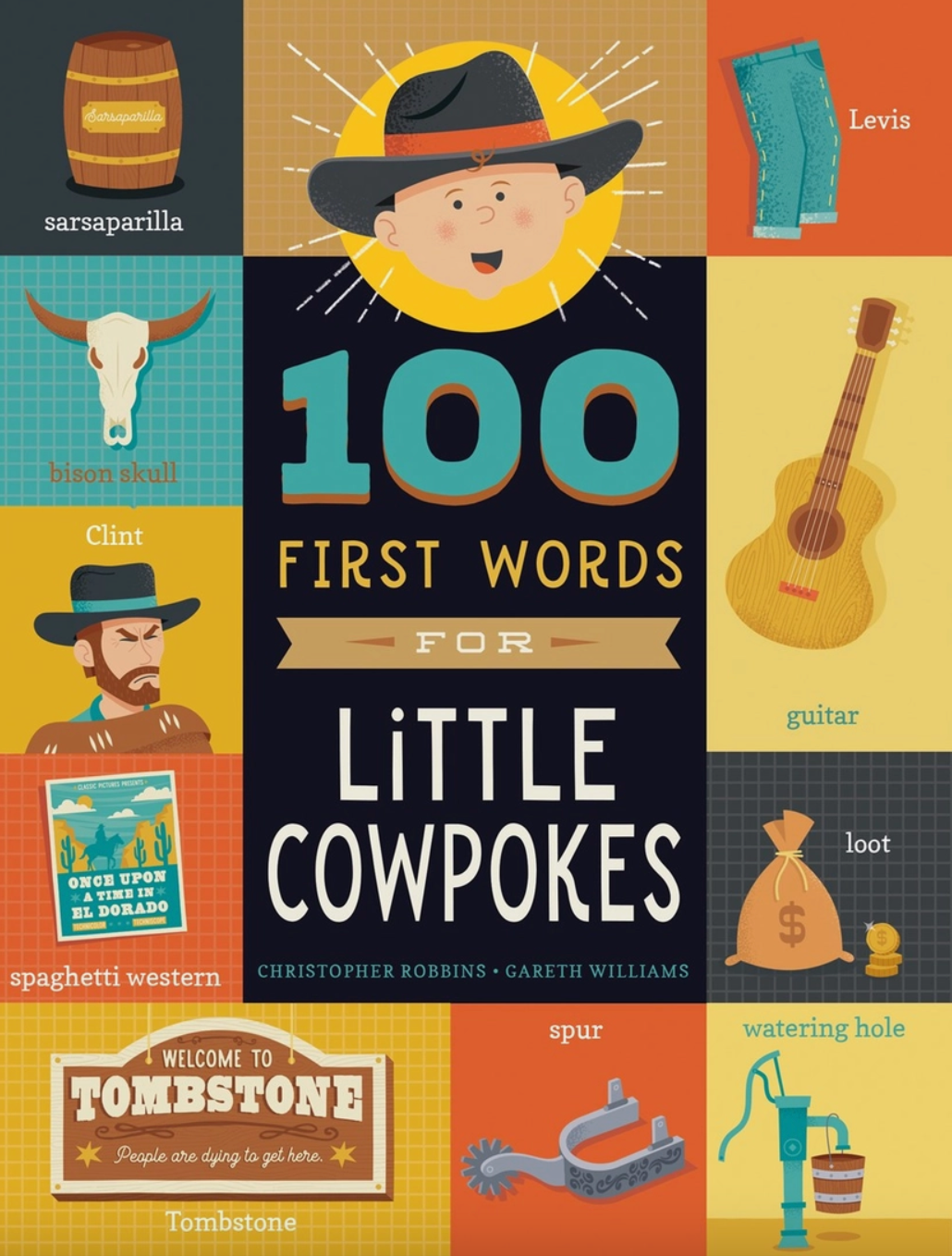 100 First Words for Little Cowpokes Board Book