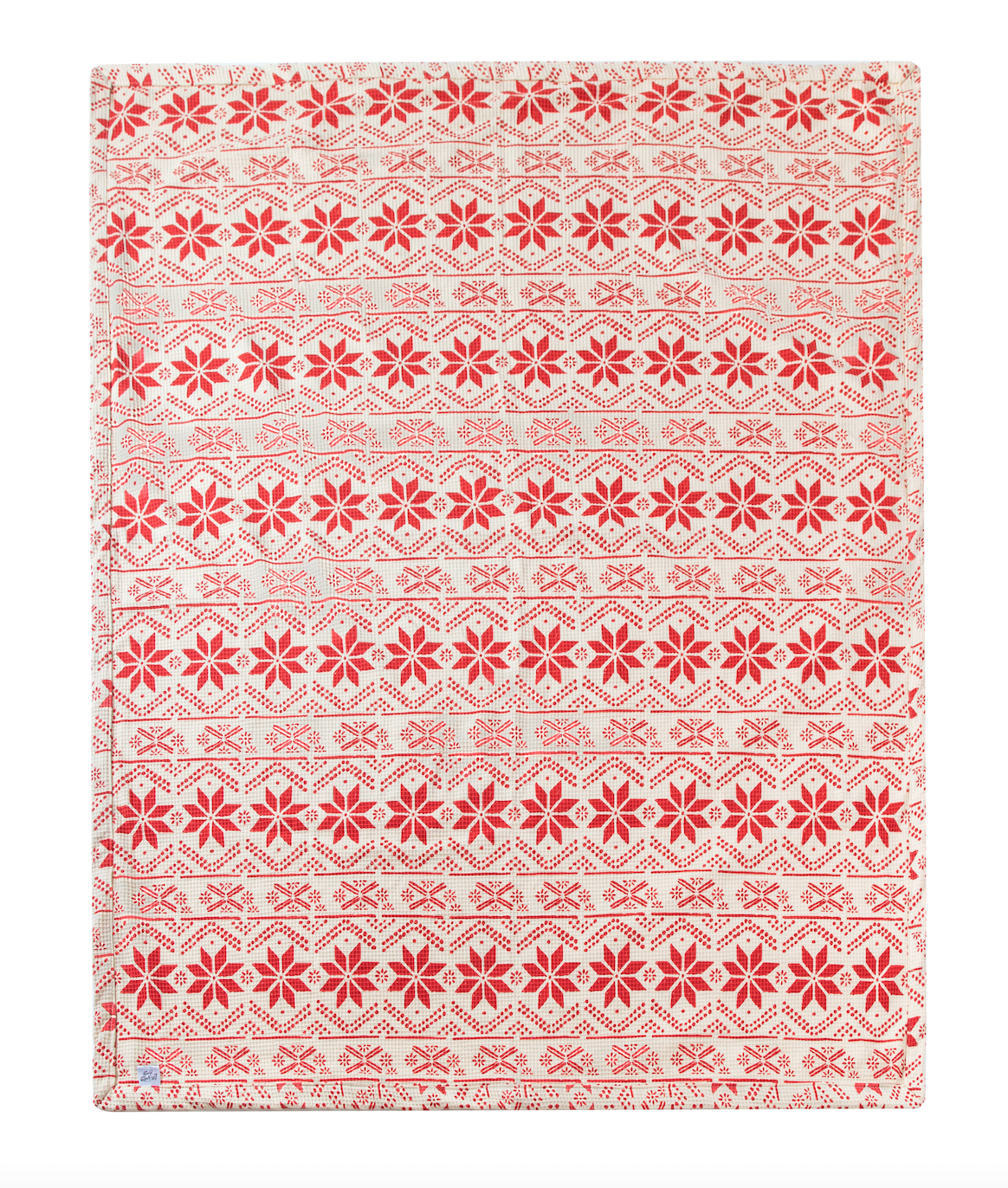 Christmas on the Range Bamboo Waffle Blanket