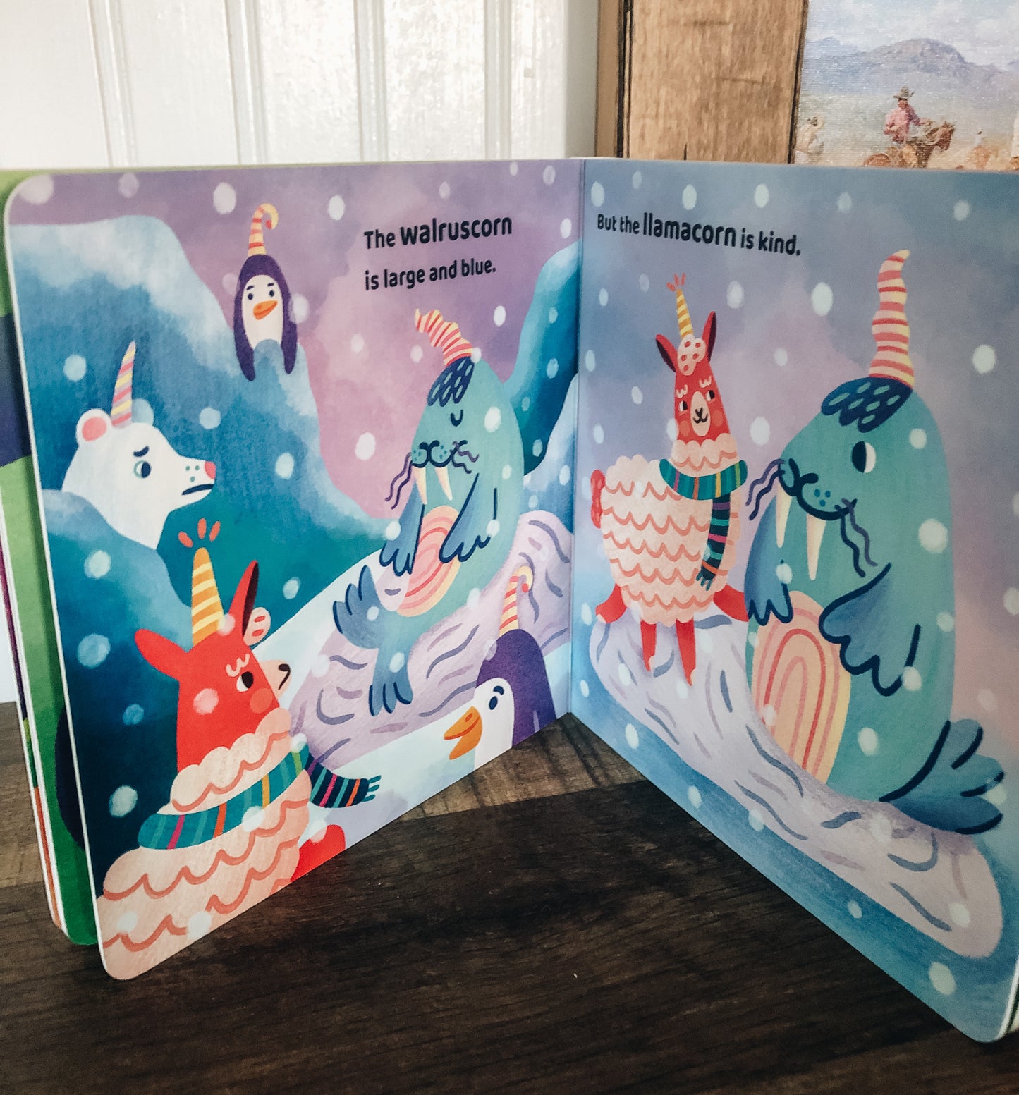 Llamacorn Is Kind - Board Book