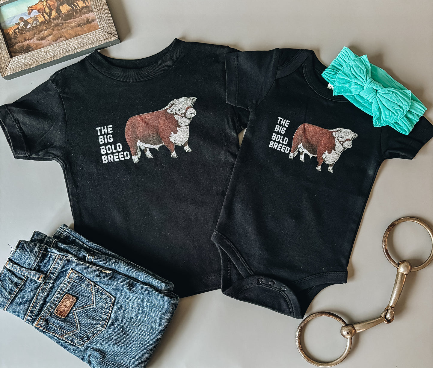 The Big Bold Breed (12-18M, 18-24M, & 2T) - Black