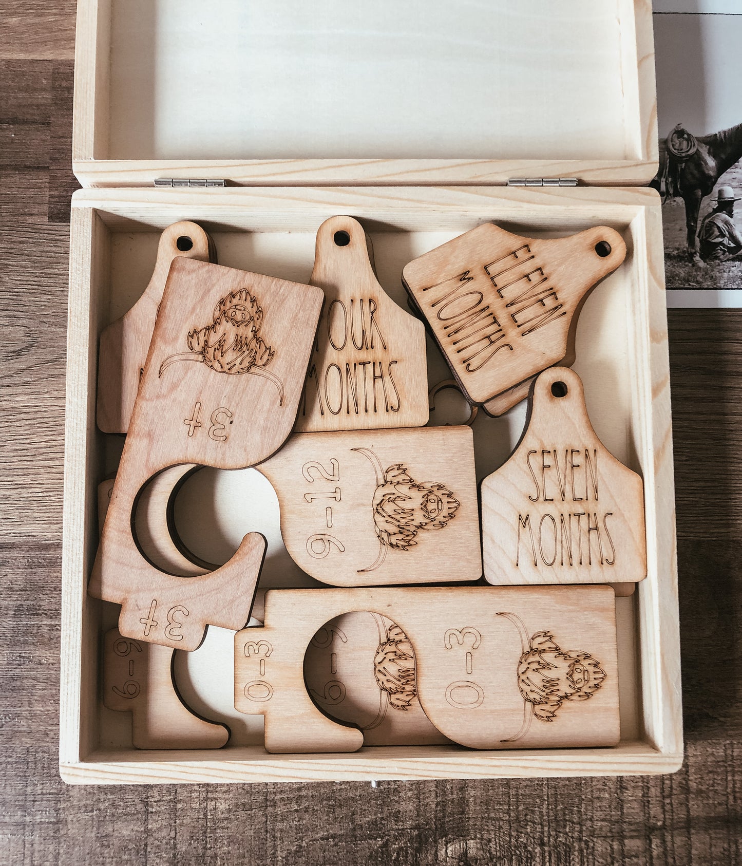Welcome to the Herd Milestone Gift Box (22 pieces)