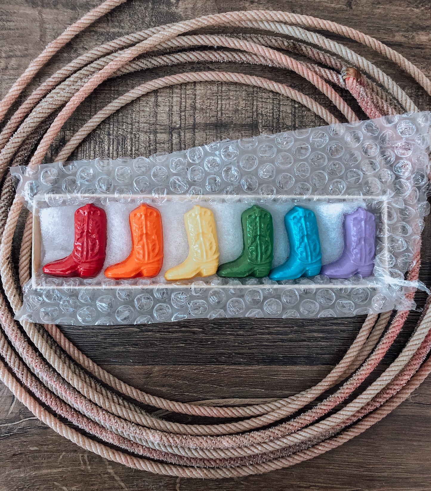 Cowboy Boot Crayons