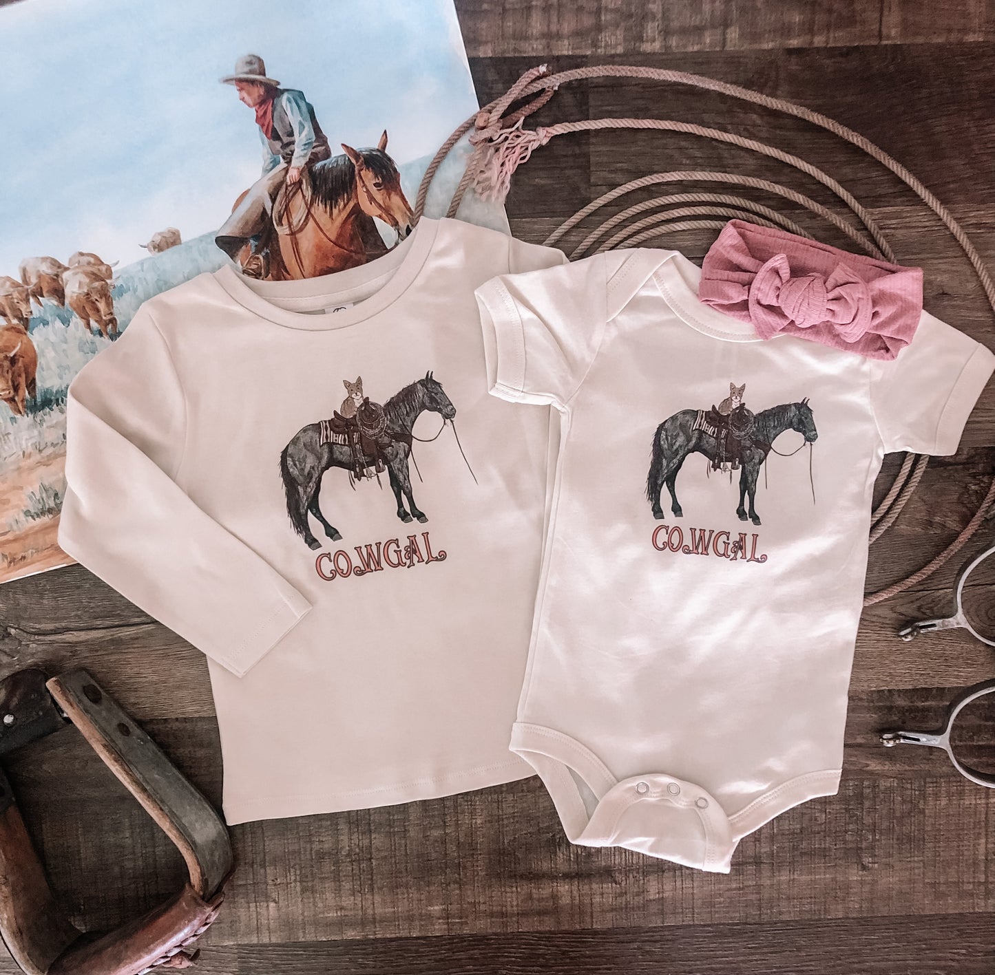 Cowgal (12-18M, 18-24M) - Natural