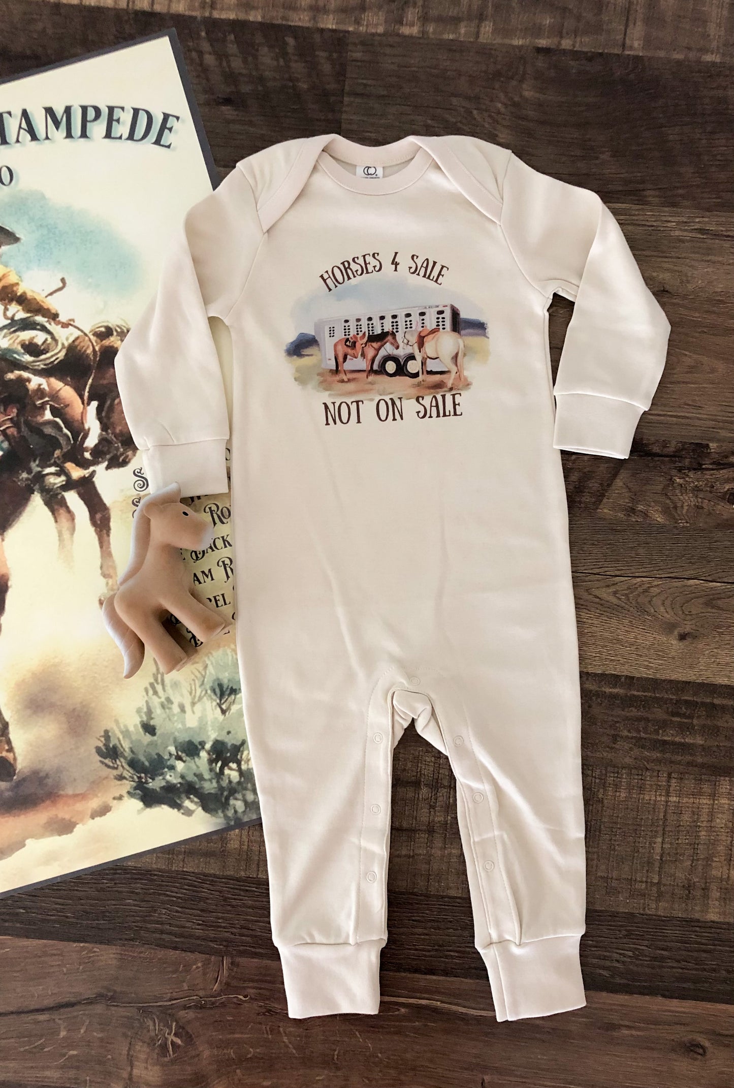 Horses 4 Sale Romper (6-12M & 12-18m)