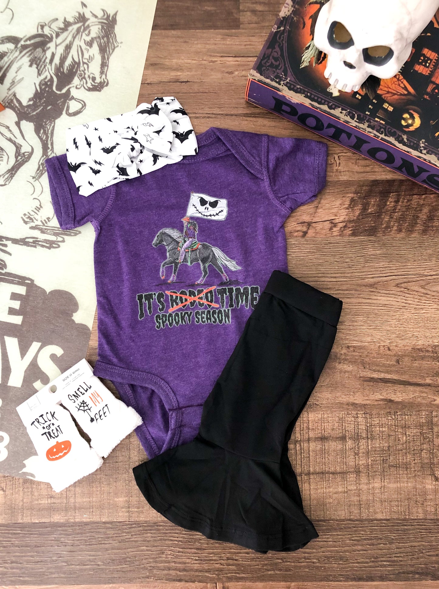 It's Spooky Season Time (Baby, Toddler, & Youth) - Purple