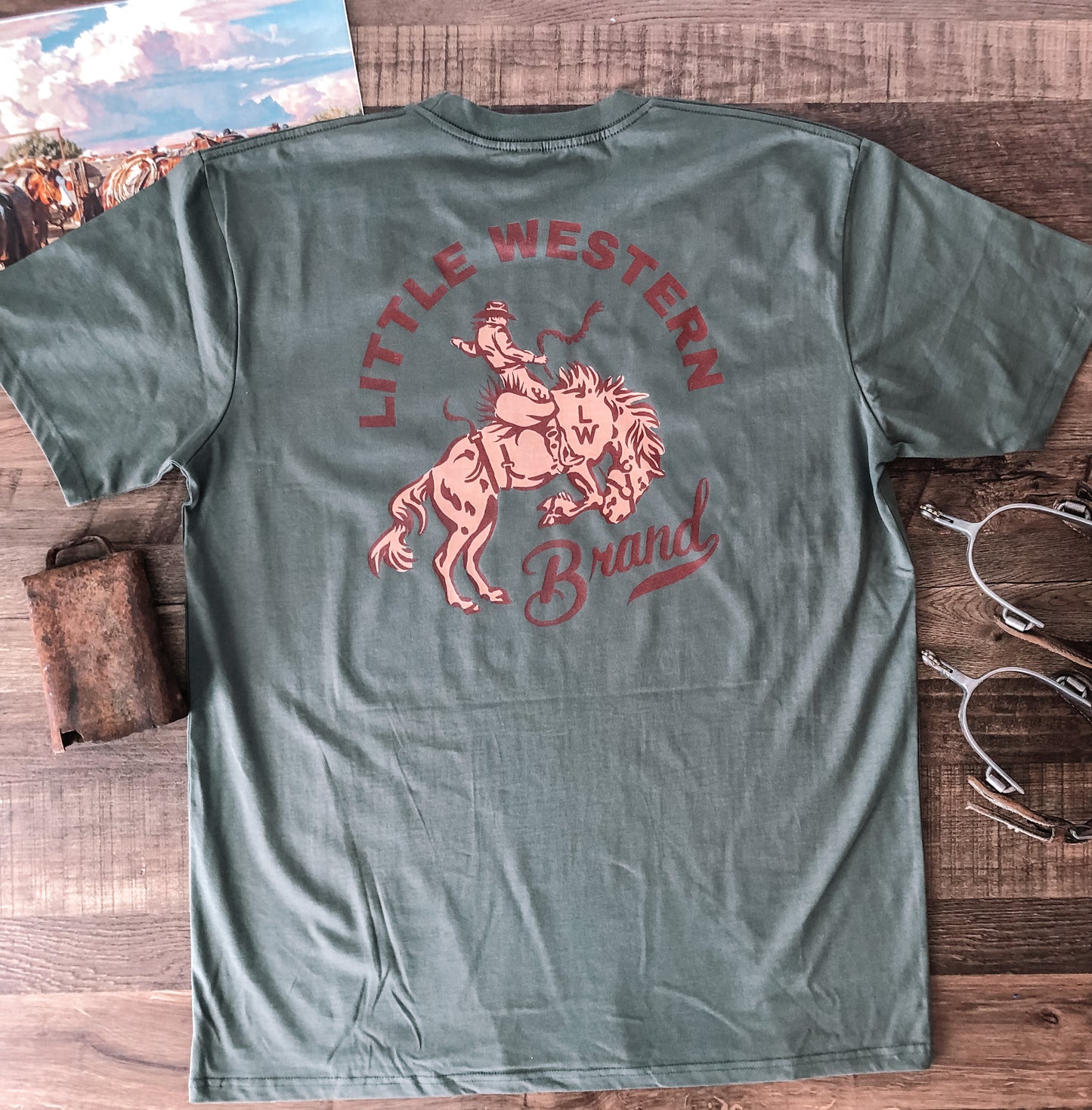 LWB Logo Tee (Adult) - Cypress