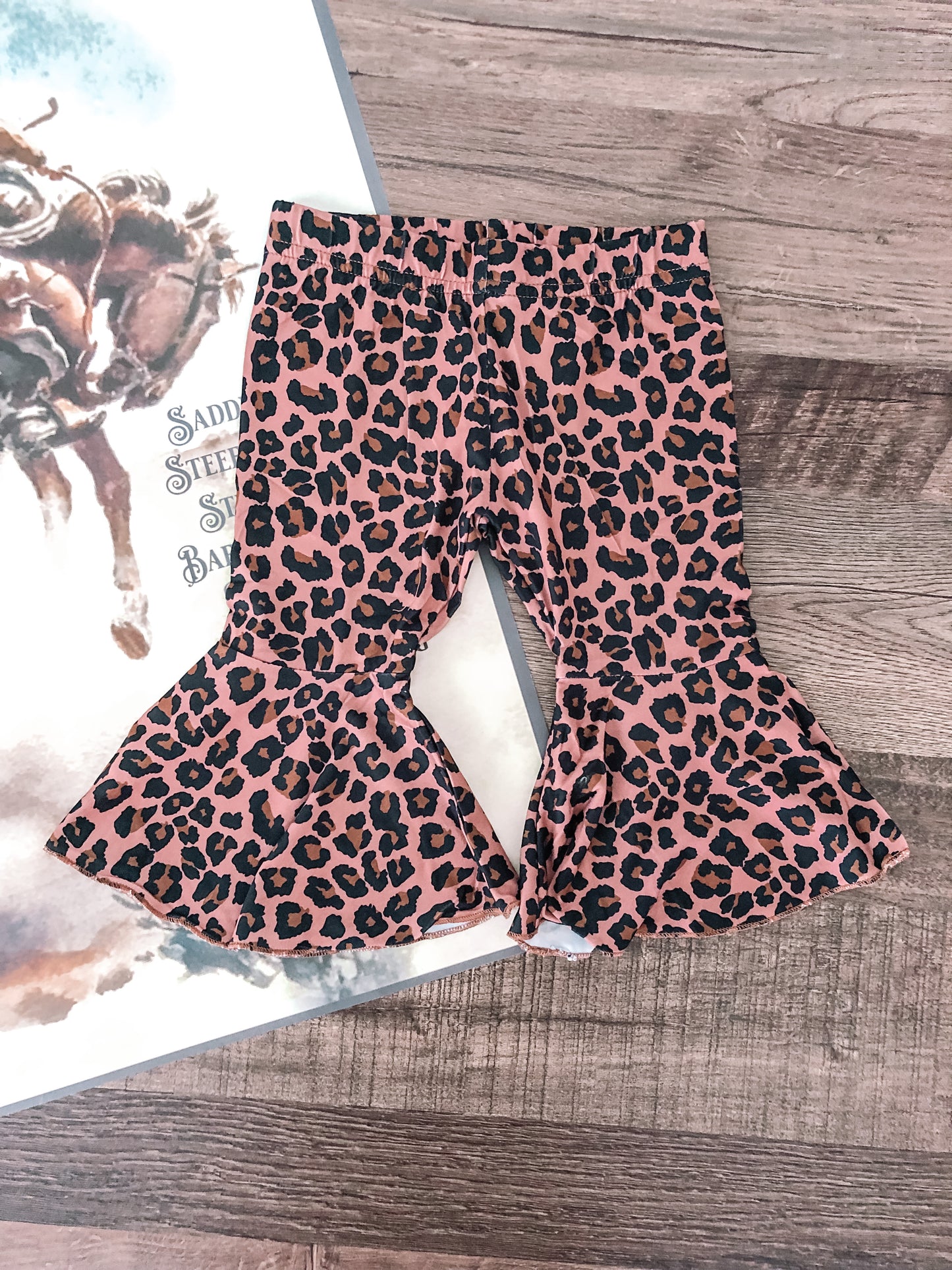 Leopard Bell Bottoms