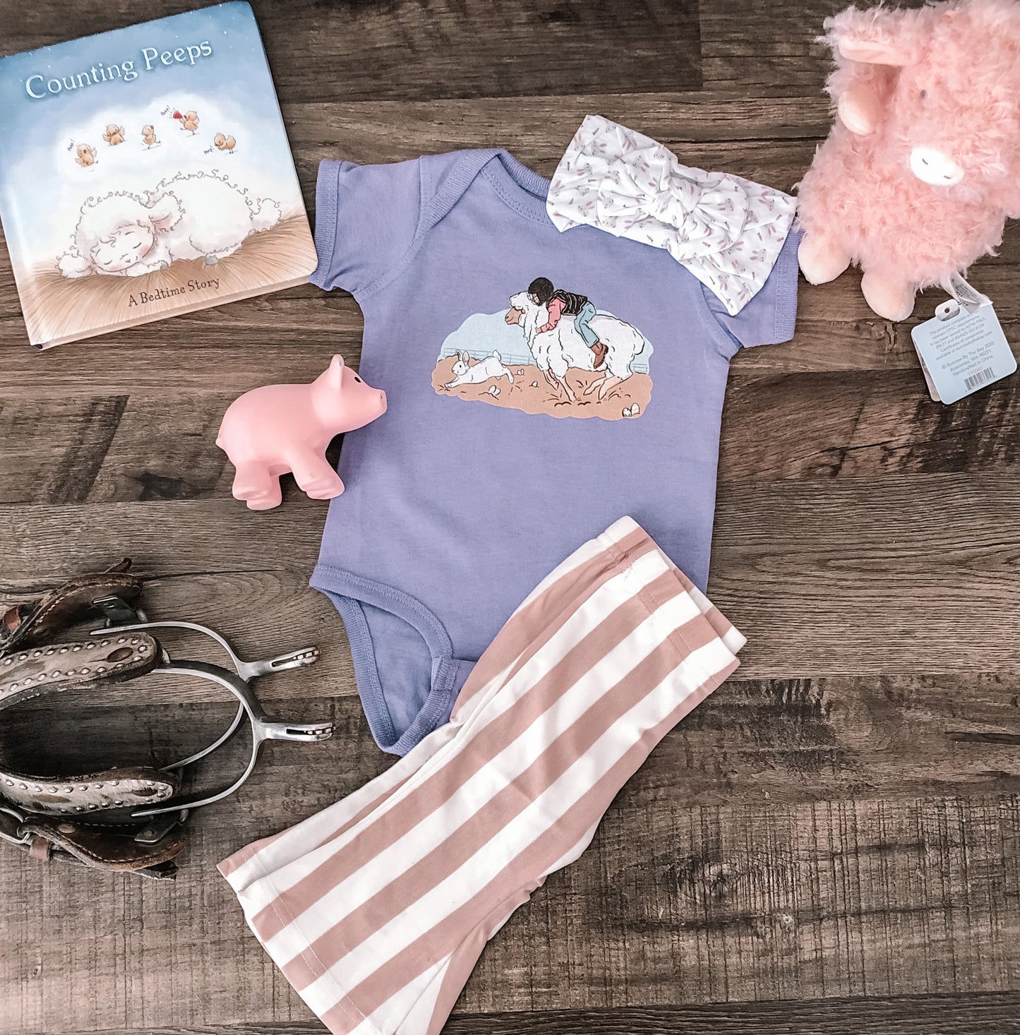 Easter Mutton Bustin' (2T) - Lavender