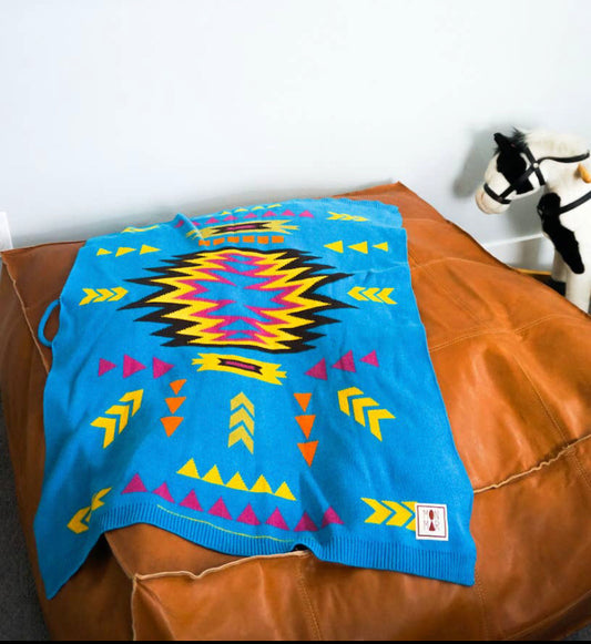 Norte Knitted Baby Blanket