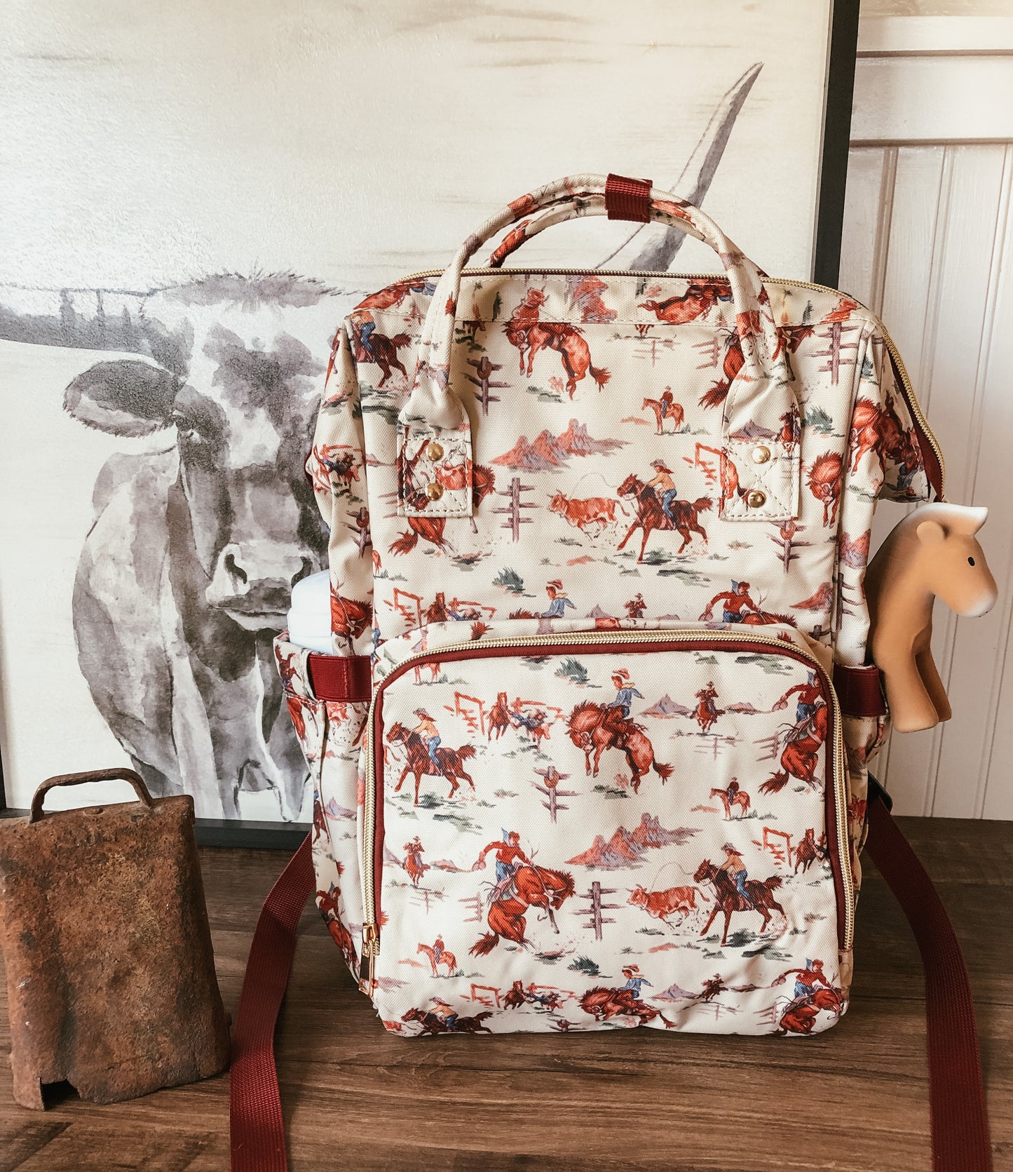 Ranchy Diaper Bag Backpack