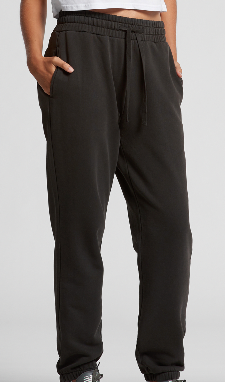 Women's Track Pant Joggers - Faded Black