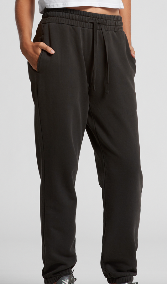 Women's Track Pant Joggers - Faded Black