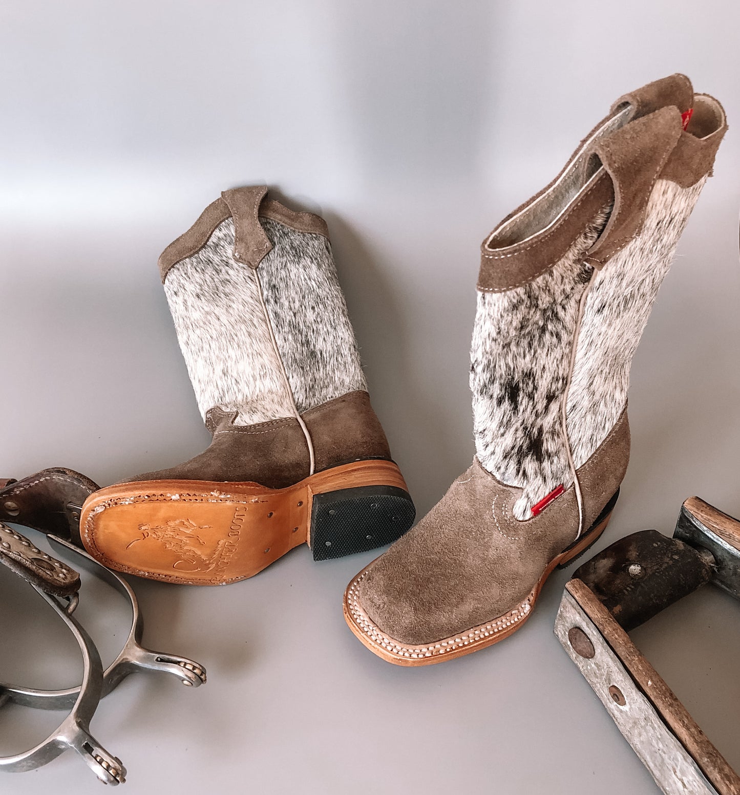 Cowhide Rancherr Boots (Toddler)