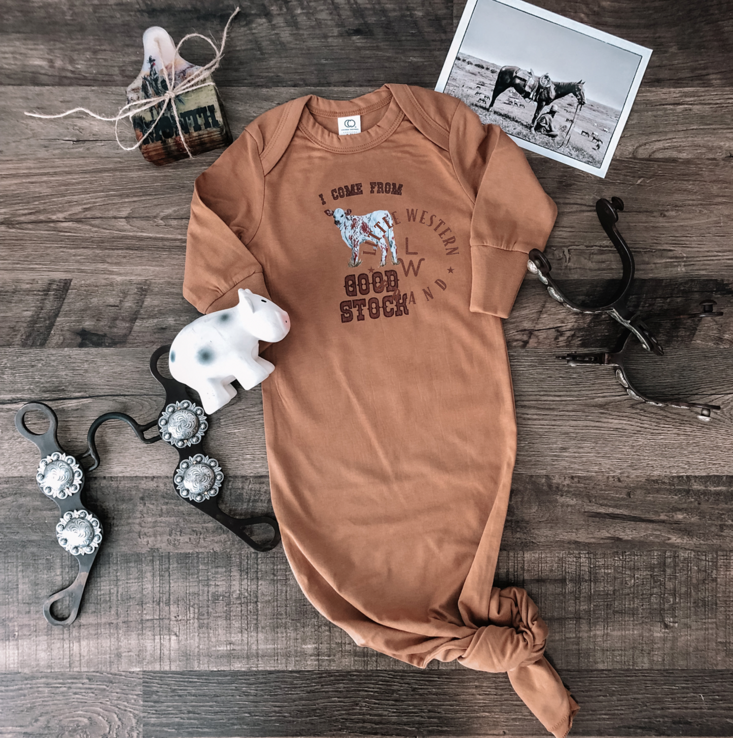 Good Stock Infant Gown - Ginger