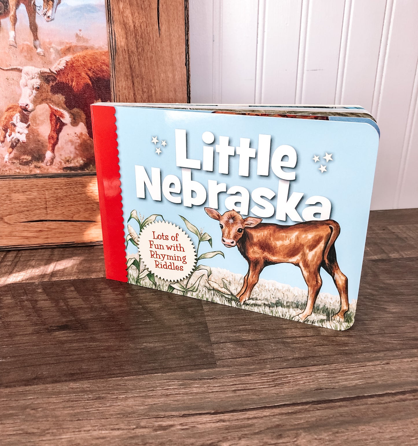 Little Nebraska Board Book
