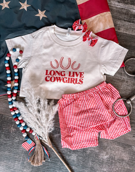 Long Live Cowgirls (Baby, Toddler, & Youth) - Natural