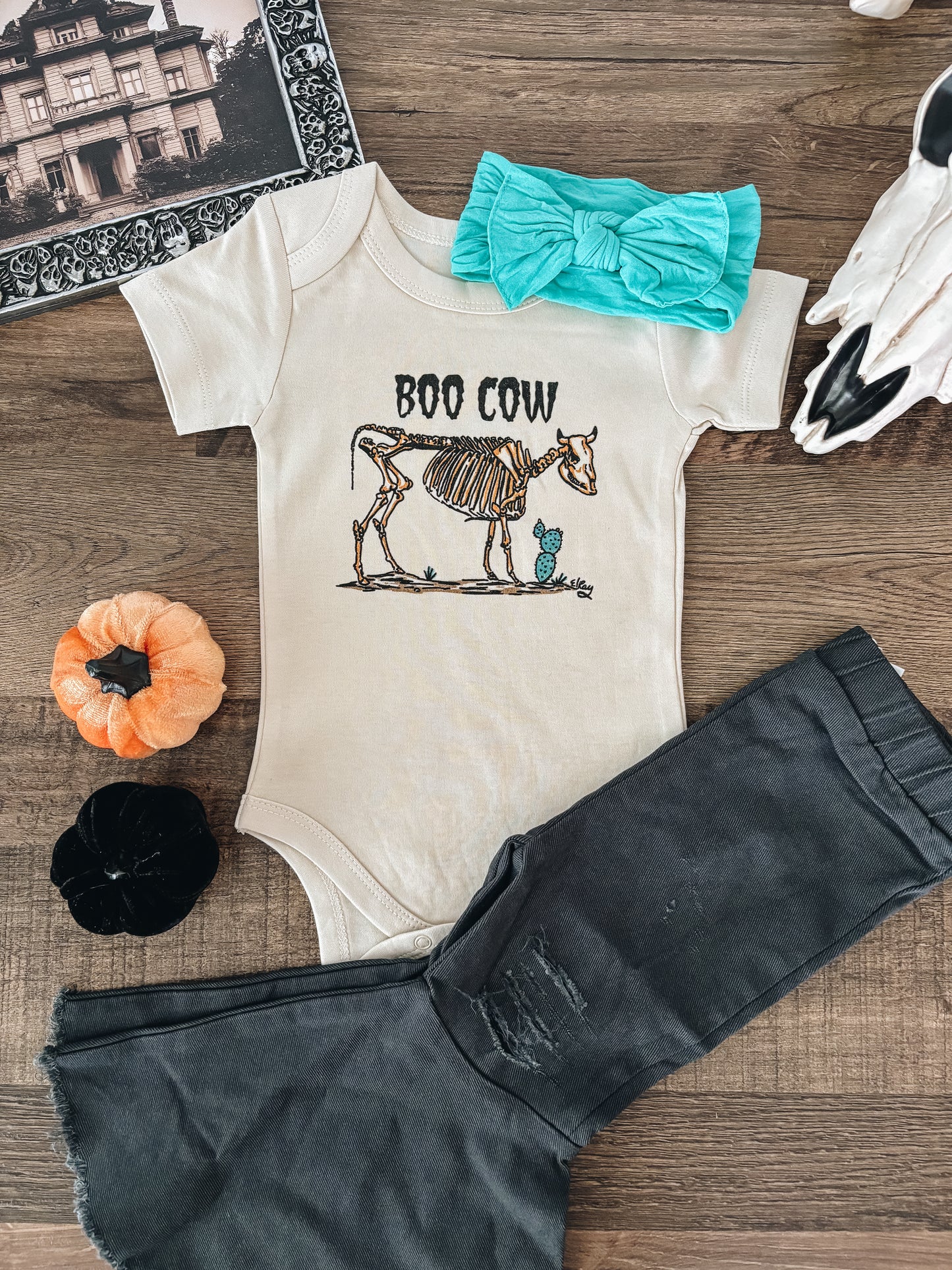 Boo Cow (Baby, Toddler, & Youth) - Natural