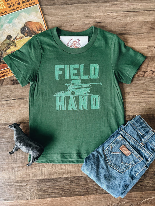 Field Hand (Toddler & Youth) - Forest Green