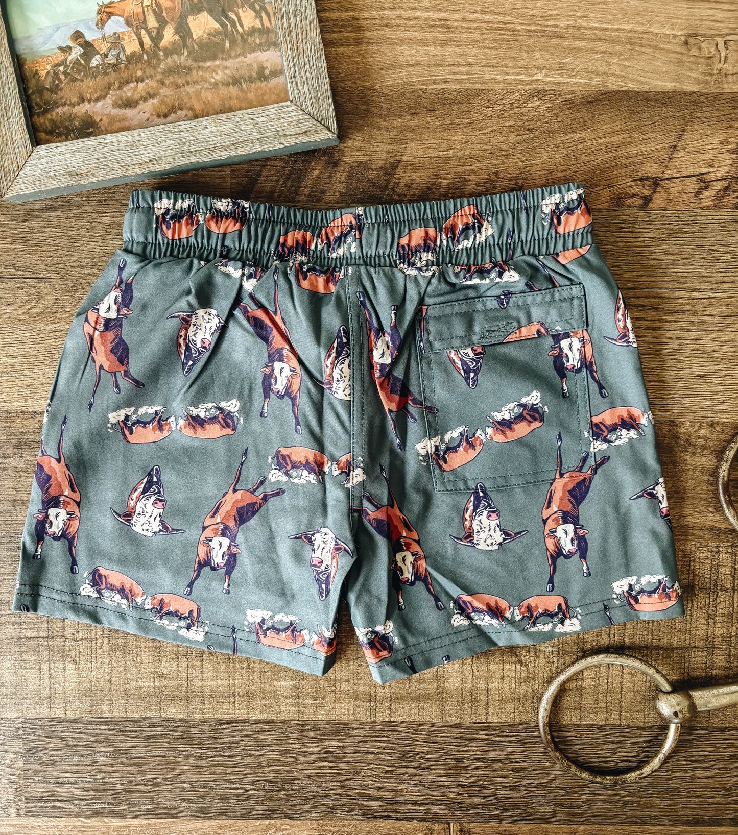 A Bunch of Bull Boy's Swim Trunks (Baby, Toddler, and Youth)