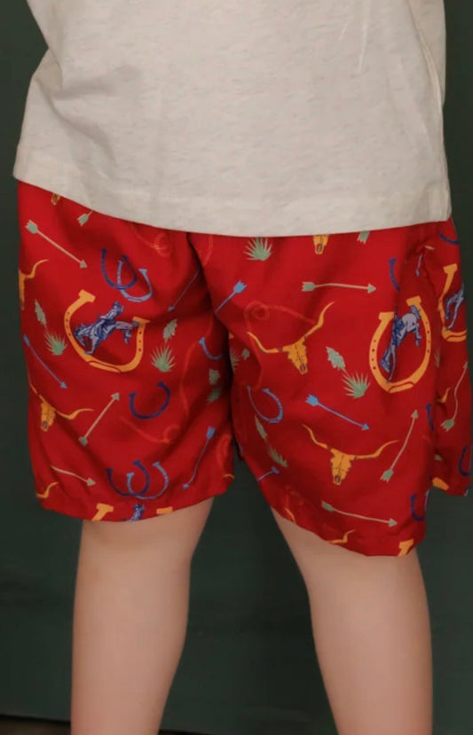 Red Arrow Swim Trunks