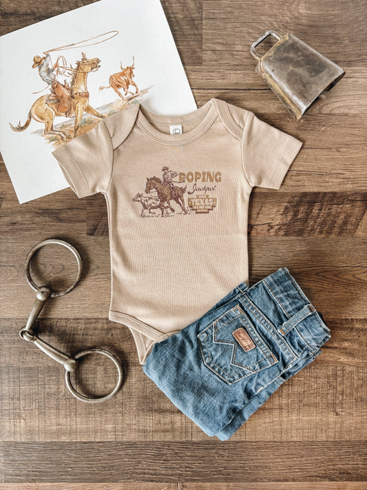 Roping Jackpot (Baby, Toddler, & Youth) - Dust