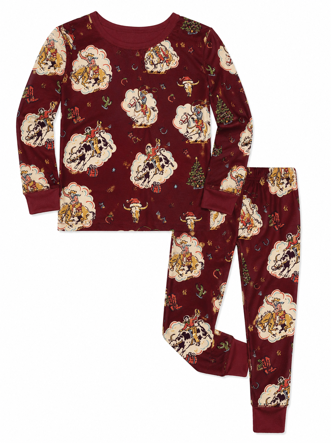 A Vintage Buckaroo Christmas Bamboo Pajamas (Toddler) PRE-ORDER
