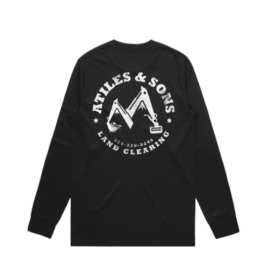 Atiles & Sons Long Sleeve Logo Tee