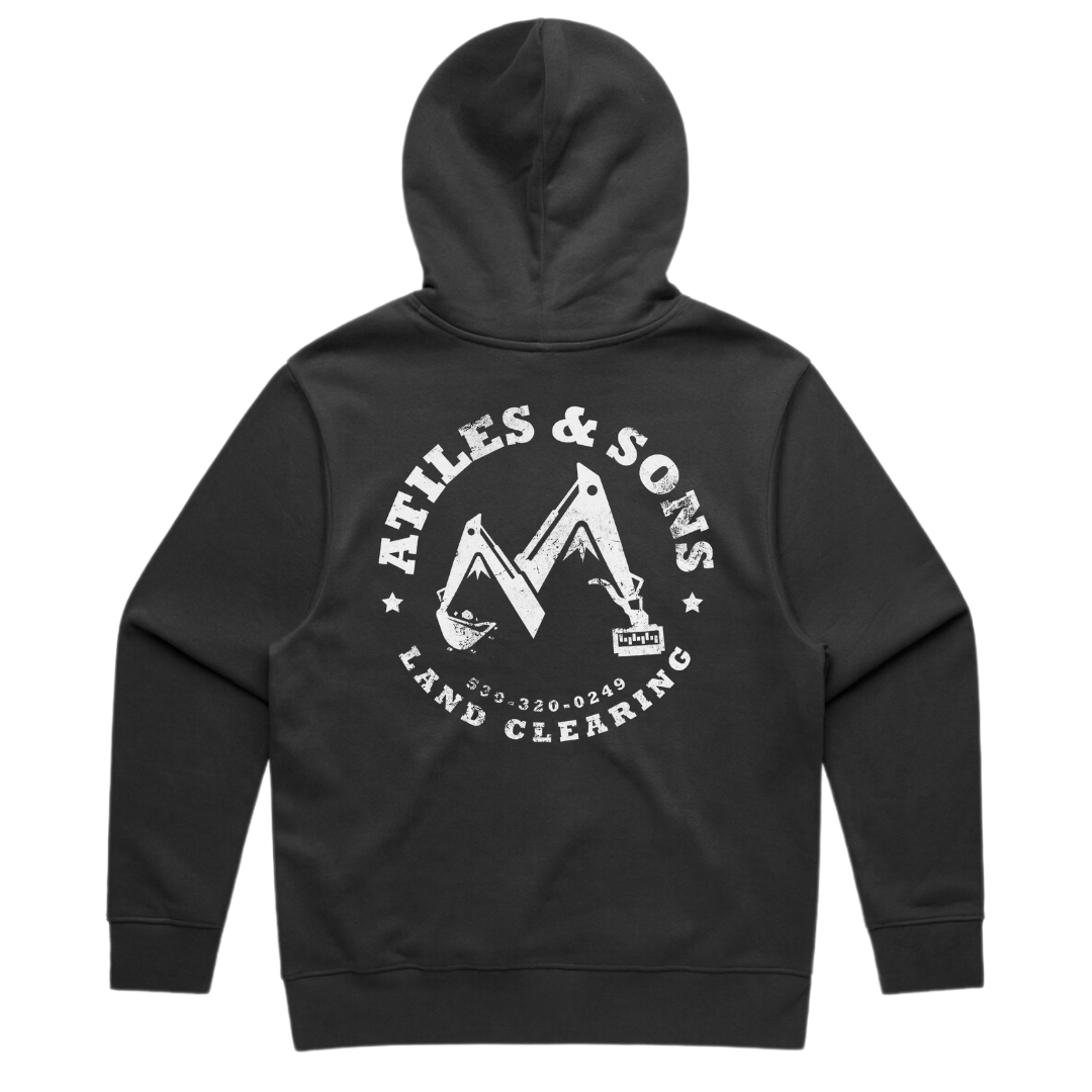 Atiles & Sons Hooded Sweatshirt - Coal