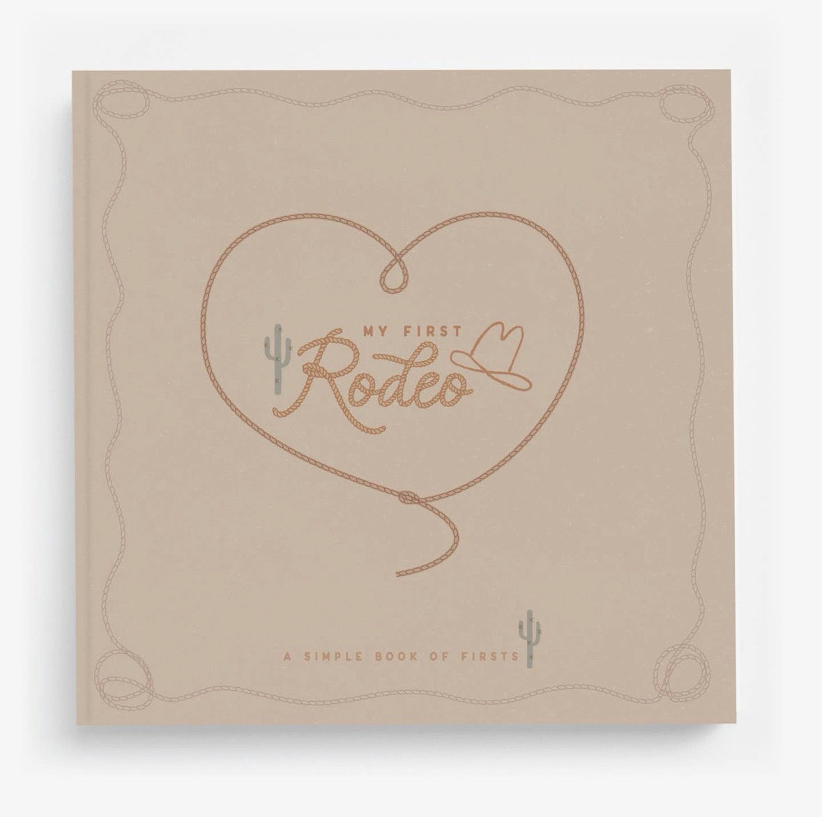 My First Rodeo Baby Memory Book