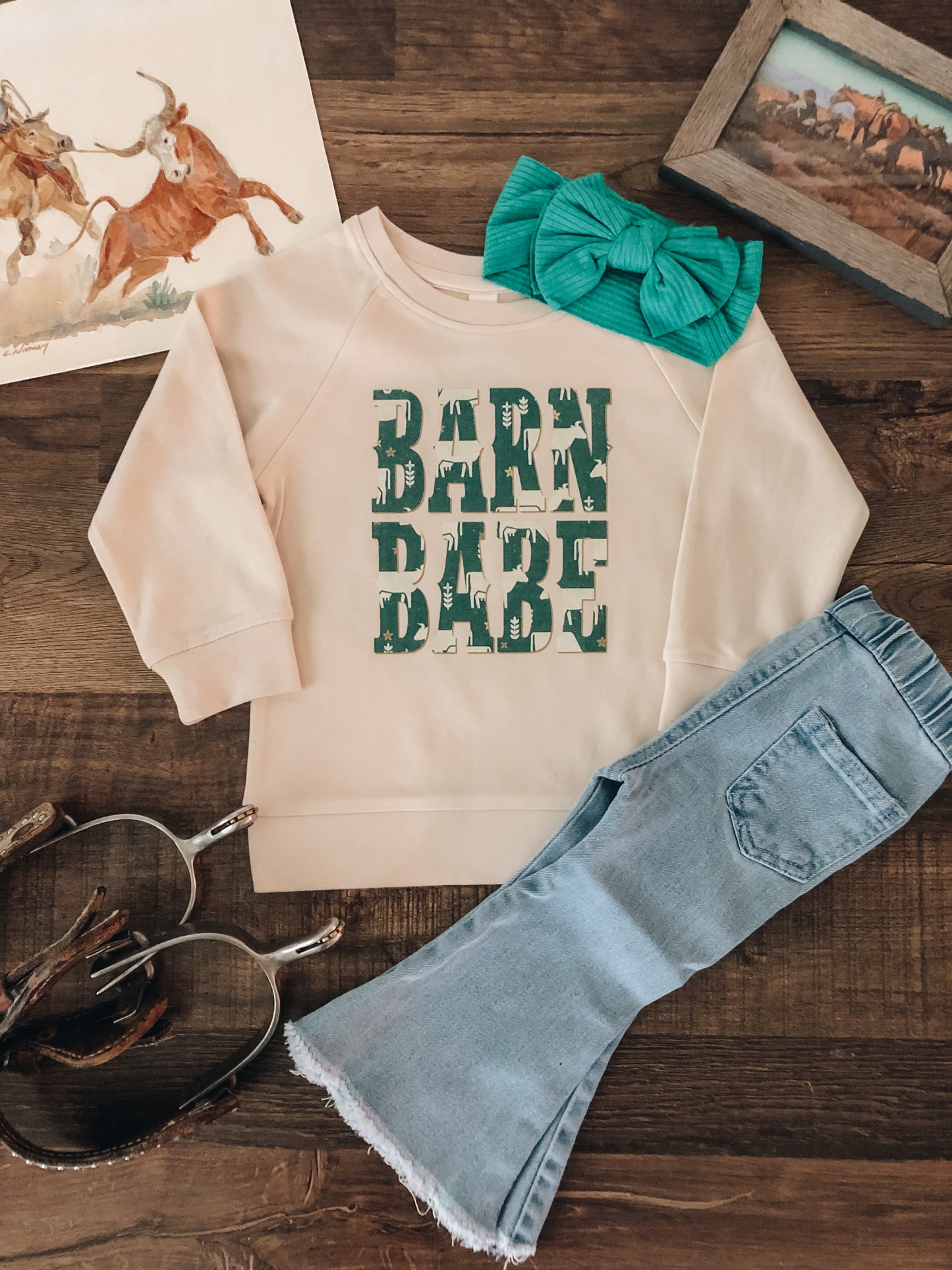 Barn Babe Pullover (Baby & Toddler) - Natural