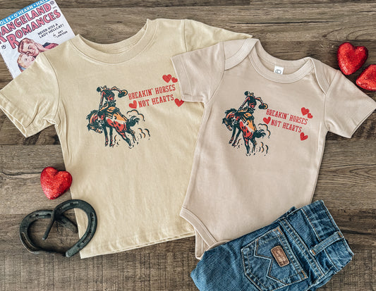 Breakin' Horses Not Hearts (Baby, Toddler, & Youth) - Clay