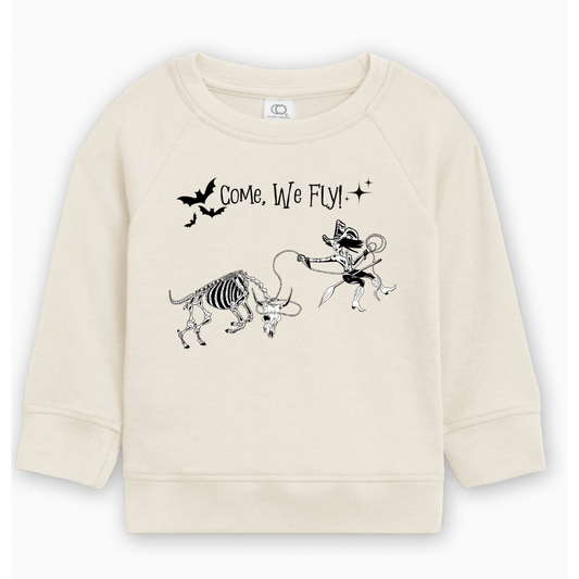 Come, We Fly! Pullover (Baby & Toddler) - Natural