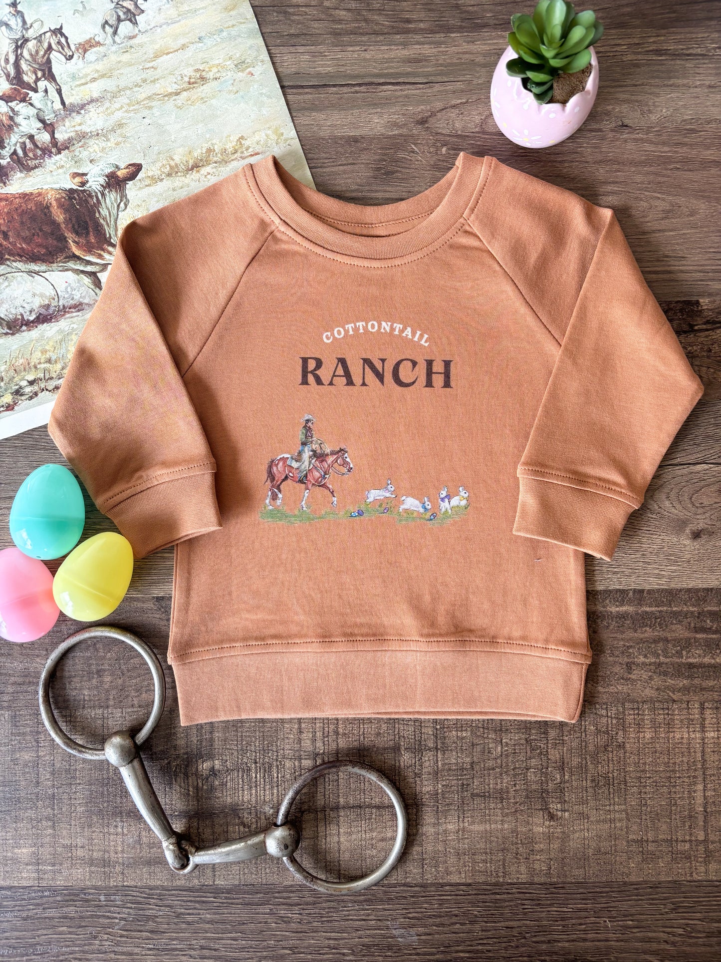 Cottontail Ranch Pullover (Baby & Toddler) - Ginger