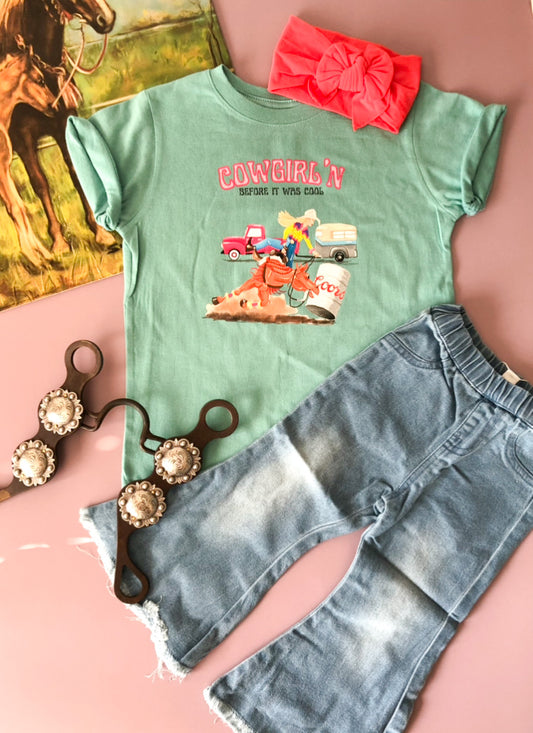 Cowgirl'n Before it was Cool (Baby, Toddler & Youth) - Saltwater