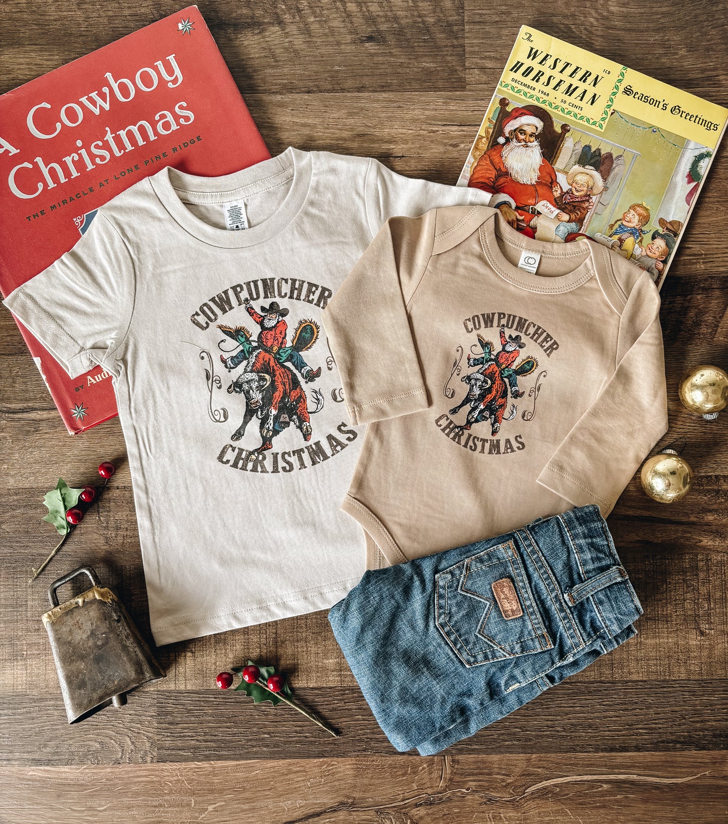 Cowpuncher Christmas (Baby, Toddler, & Youth) - Clay