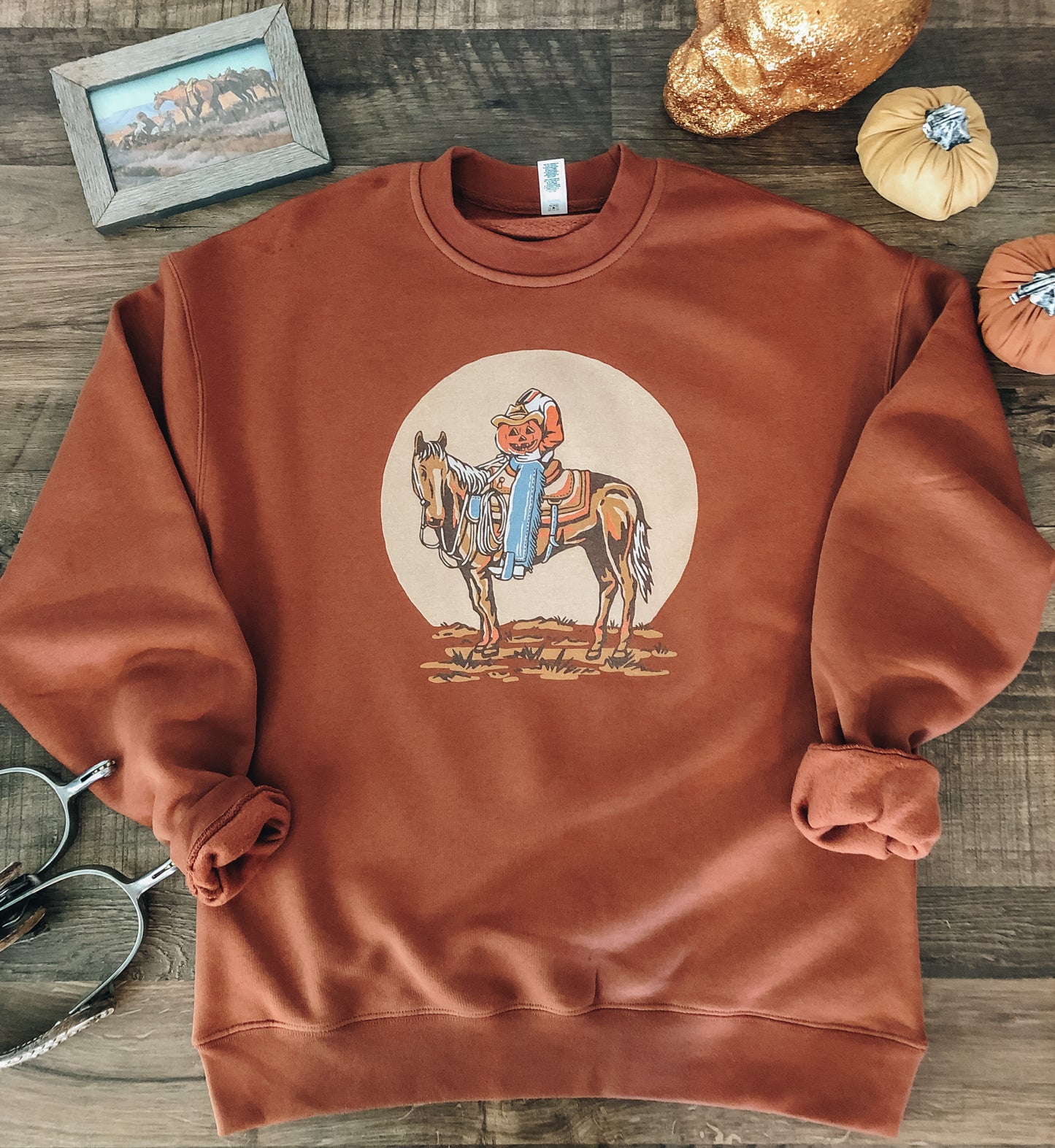 Headless Rancher Crewneck Sweatshirt - Adult Medium