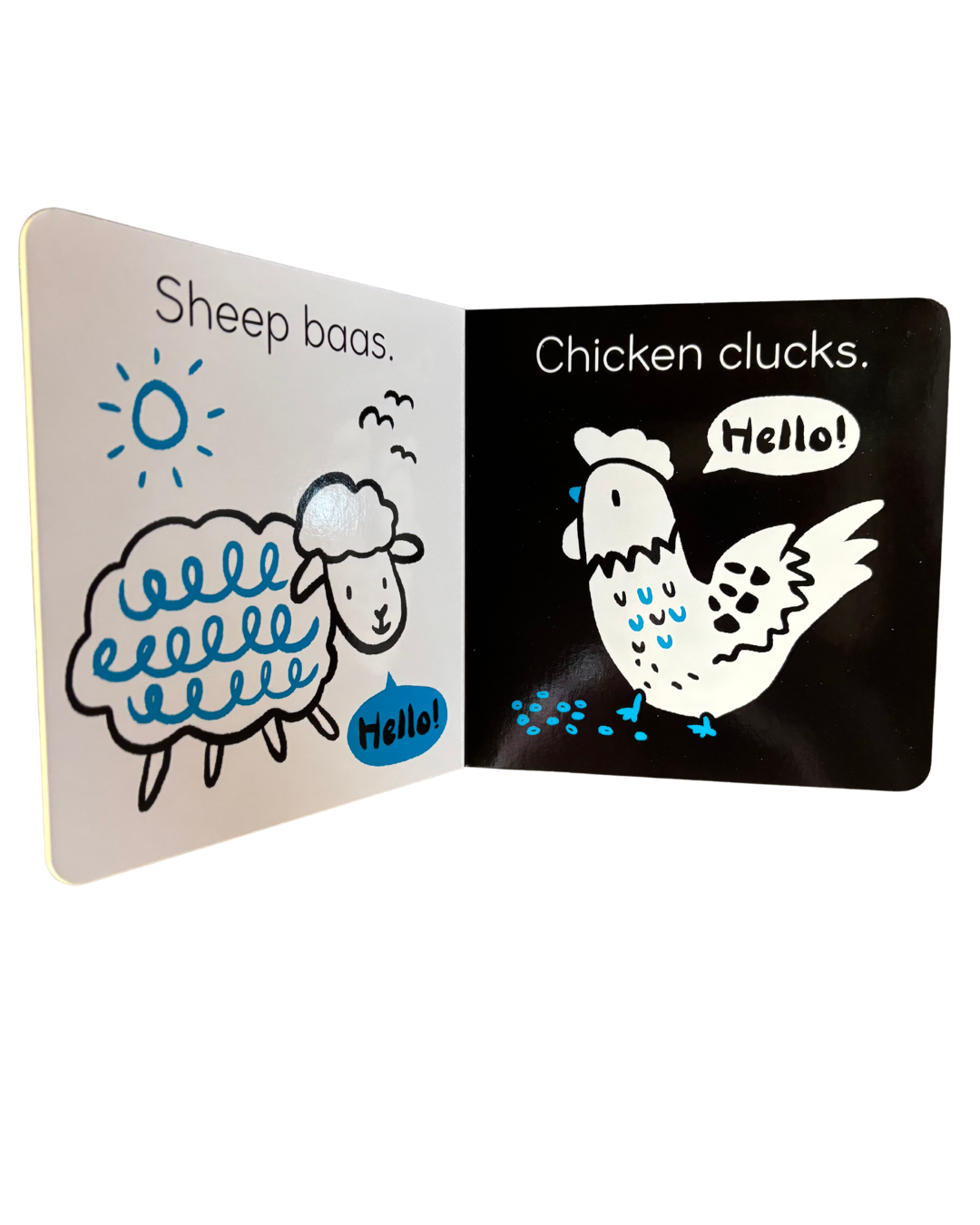Hello Farm! - High Contrast Board Book
