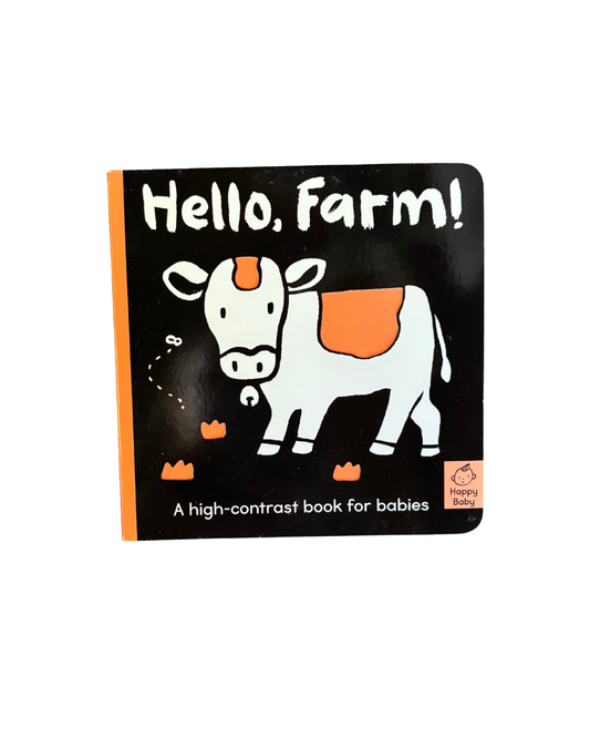 Hello Farm! - High Contrast Board Book